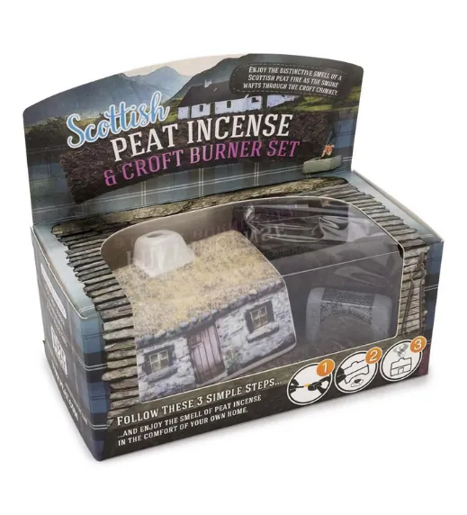 Scottish Peat Croft Burner Set